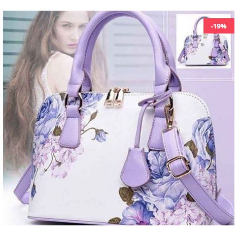 Floral Print Design Sling Hand Bag for Women03